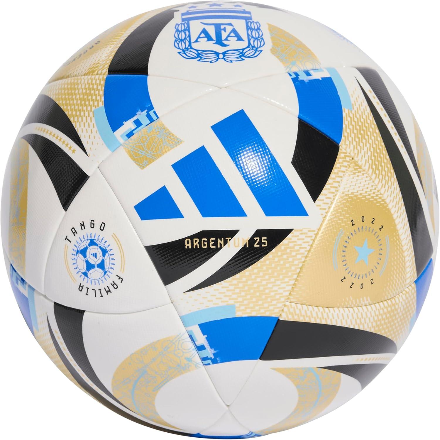 image:imageadidas Argentina Soccer BallWhiteIcey BlueGlory BlueBlack2025 Competition