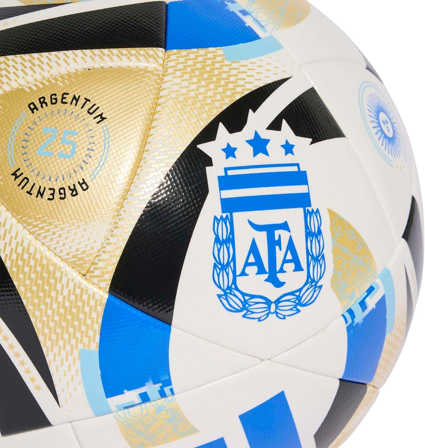 image:imageadidas Argentina Soccer BallWhiteIcey BlueGlory BlueBlack2025 Competition