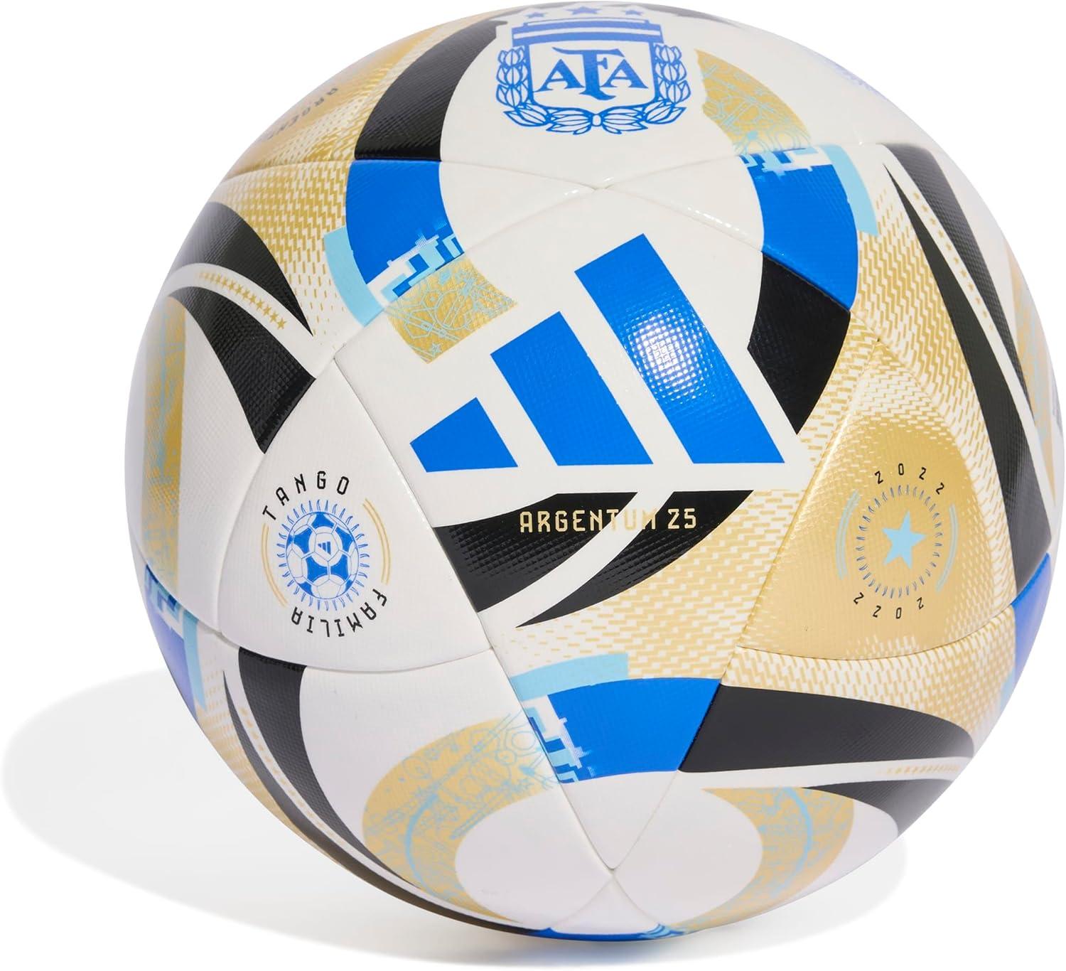 image:imageadidas Argentina Soccer BallWhiteIcey BlueGlory BlueBlack2025 Competition