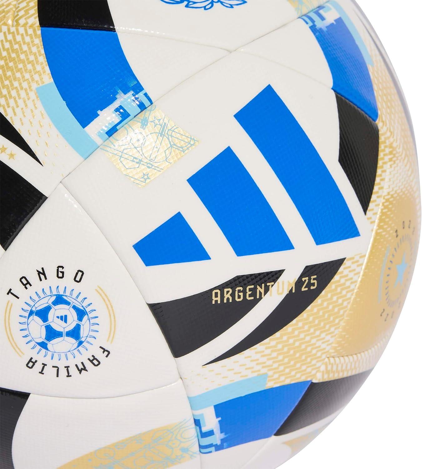 image:imageadidas Argentina Soccer BallWhiteIcey BlueGlory BlueBlack2025 Competition