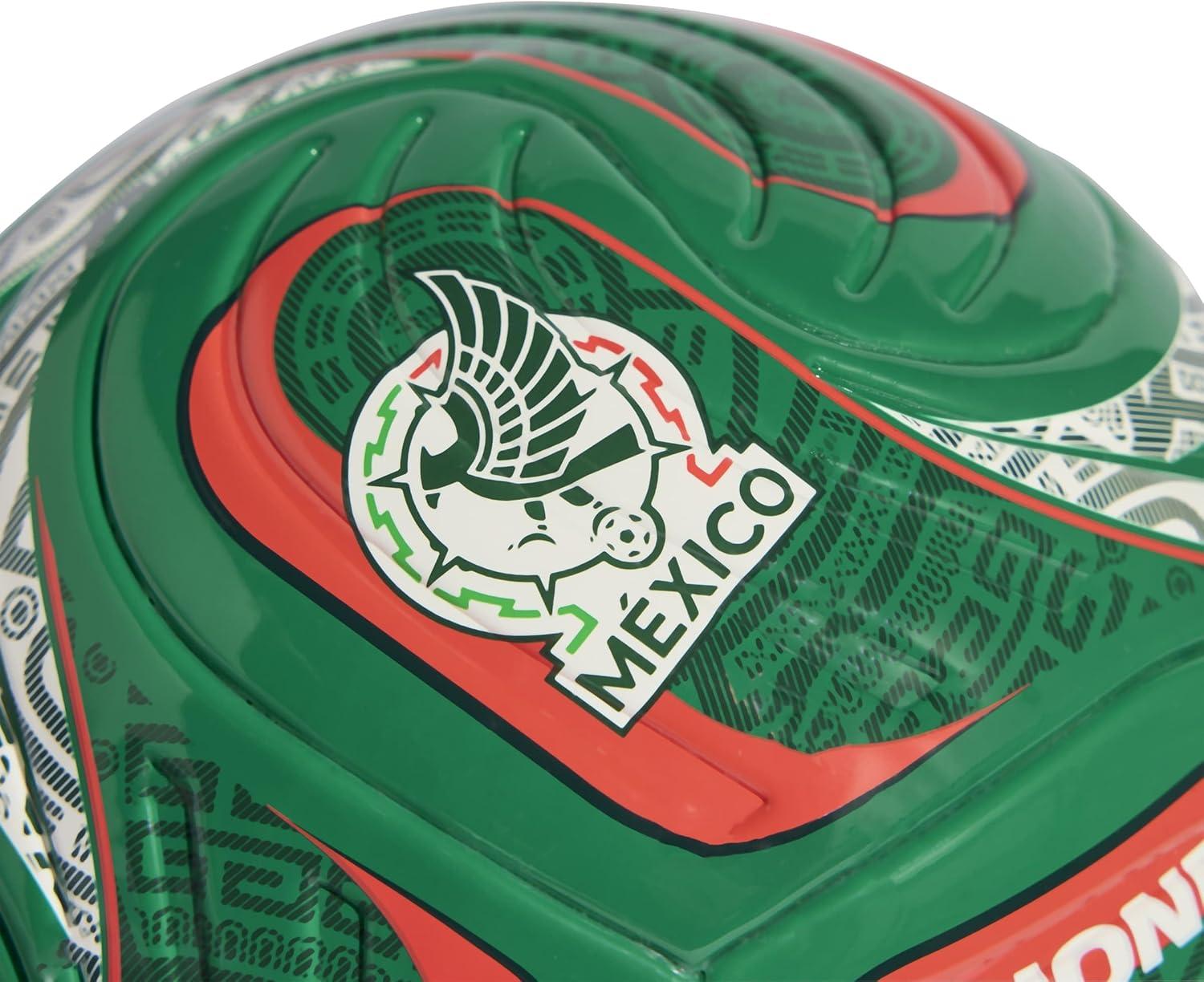 image:imageadidas UnisexAdult Wc26 Mini Home Mexican Football Federation Bold GreenTeam Dark GreenAurora Ivy 1