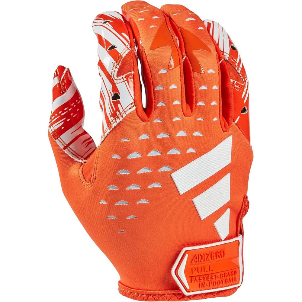 image:imageAdidas Adizero 13 Football Receiver GlovesOrangeWhite