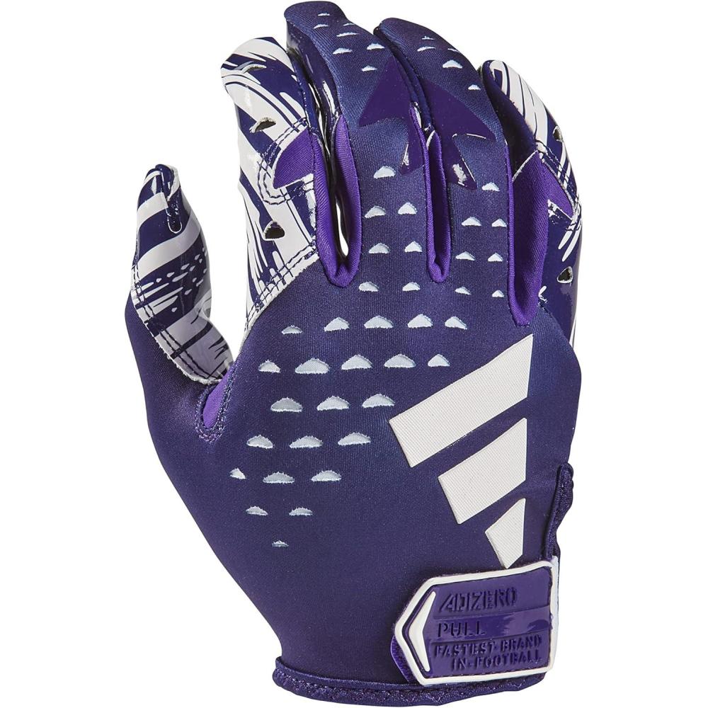 image:imageAdidas Adizero 13 Football Receiver GlovesPurpleWhite