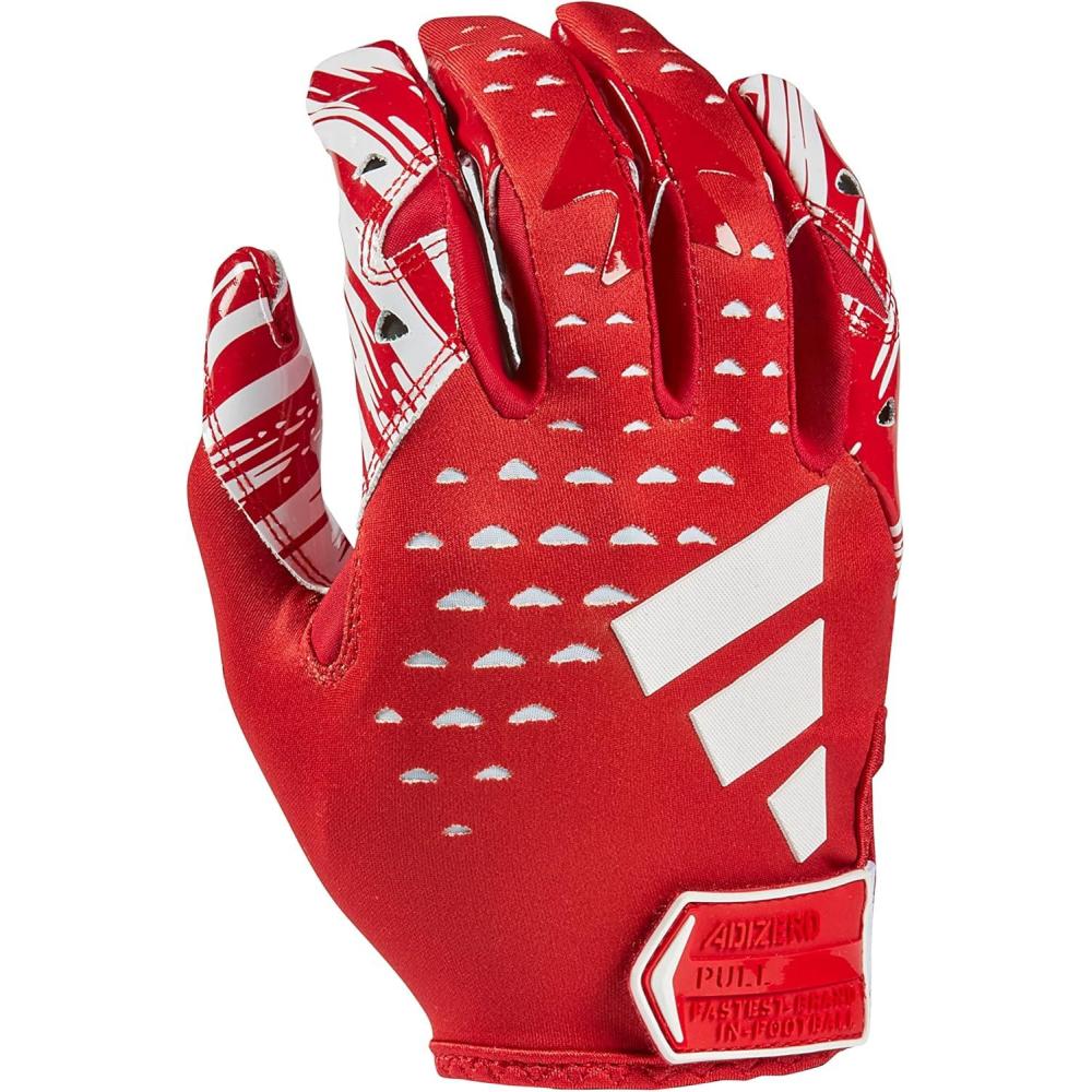 image:imageAdidas Adizero 13 Football Receiver GlovesRedWhite