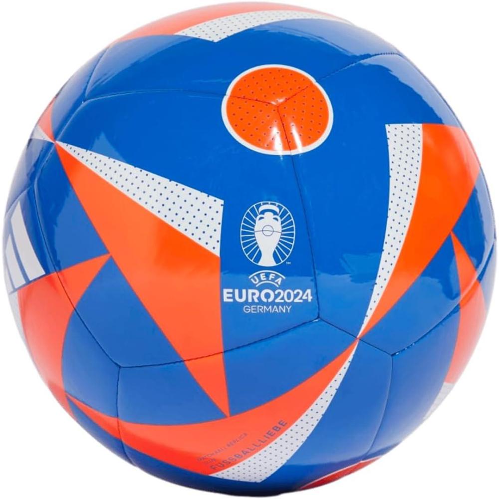 image:imageAdidas EURO24 Club Soccer BallGlory BlueSolar RedWhite
