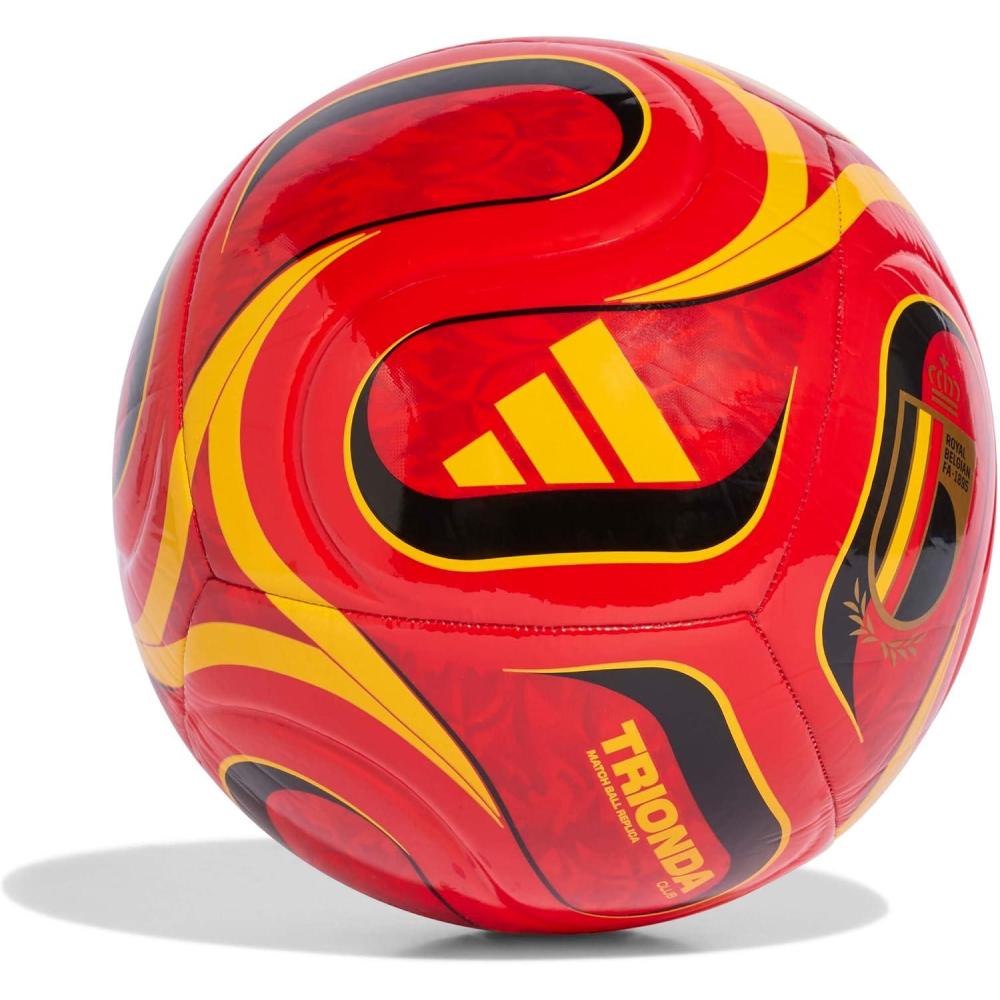 image:imageAdidas FIFA World Cup 26 Trionda Soccer BallRedTeam Power RedBlackBelgium