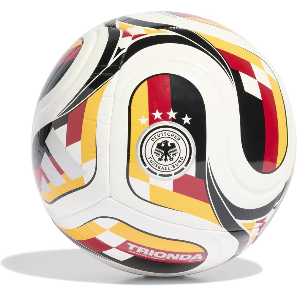 image:imageAdidas FIFA World Cup 26 Trionda Soccer BallWhiteTeam Power RedCollegiate GoldBlackGermany