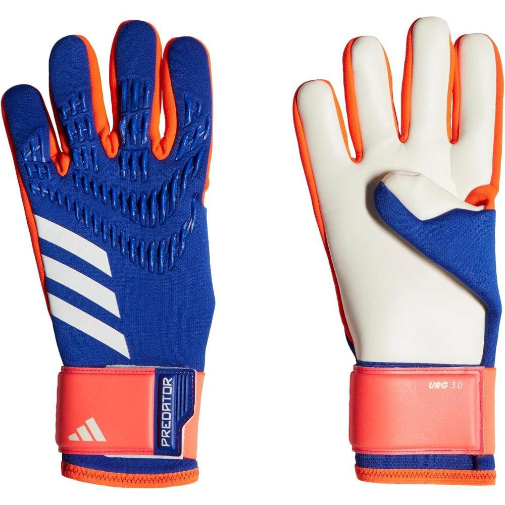 image:imageAdidas Predator League Goalie GlovesLucid BlueSolar RedWhite