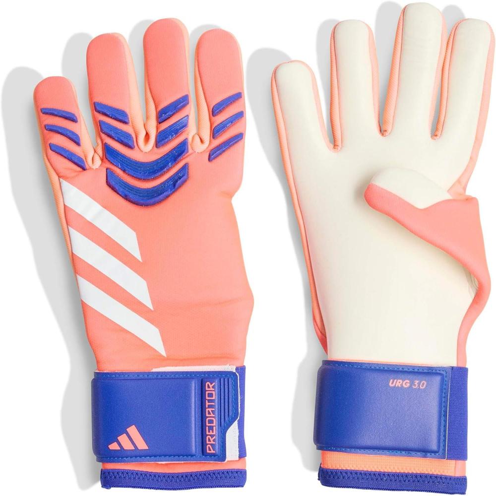 image:imageAdidas Predator League Goalie GlovesSignal CoralWhiteLucid Blue