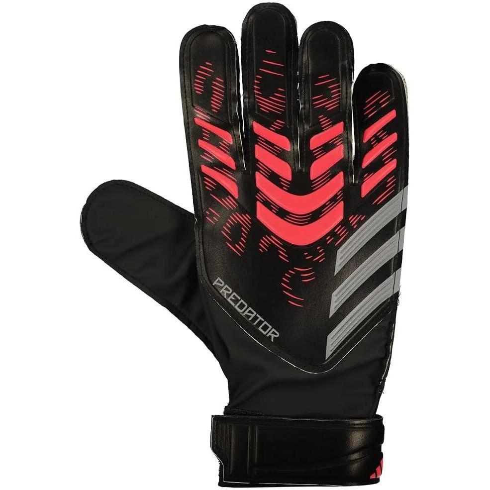image:imageAdidas Predator Training Goalie Soccer GlovesBlackBlackLucid Red
