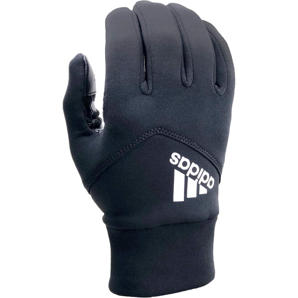 image:imageAdidas Shield 30 Running Reflective Gloves BlackLargeXLarge