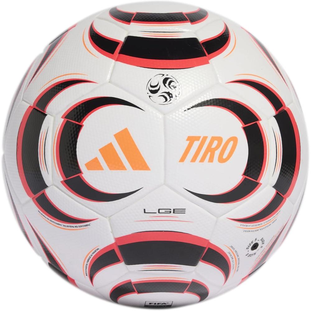 image:imageAdidas Tiro League Soccer BallWhiteBlackLucid Red