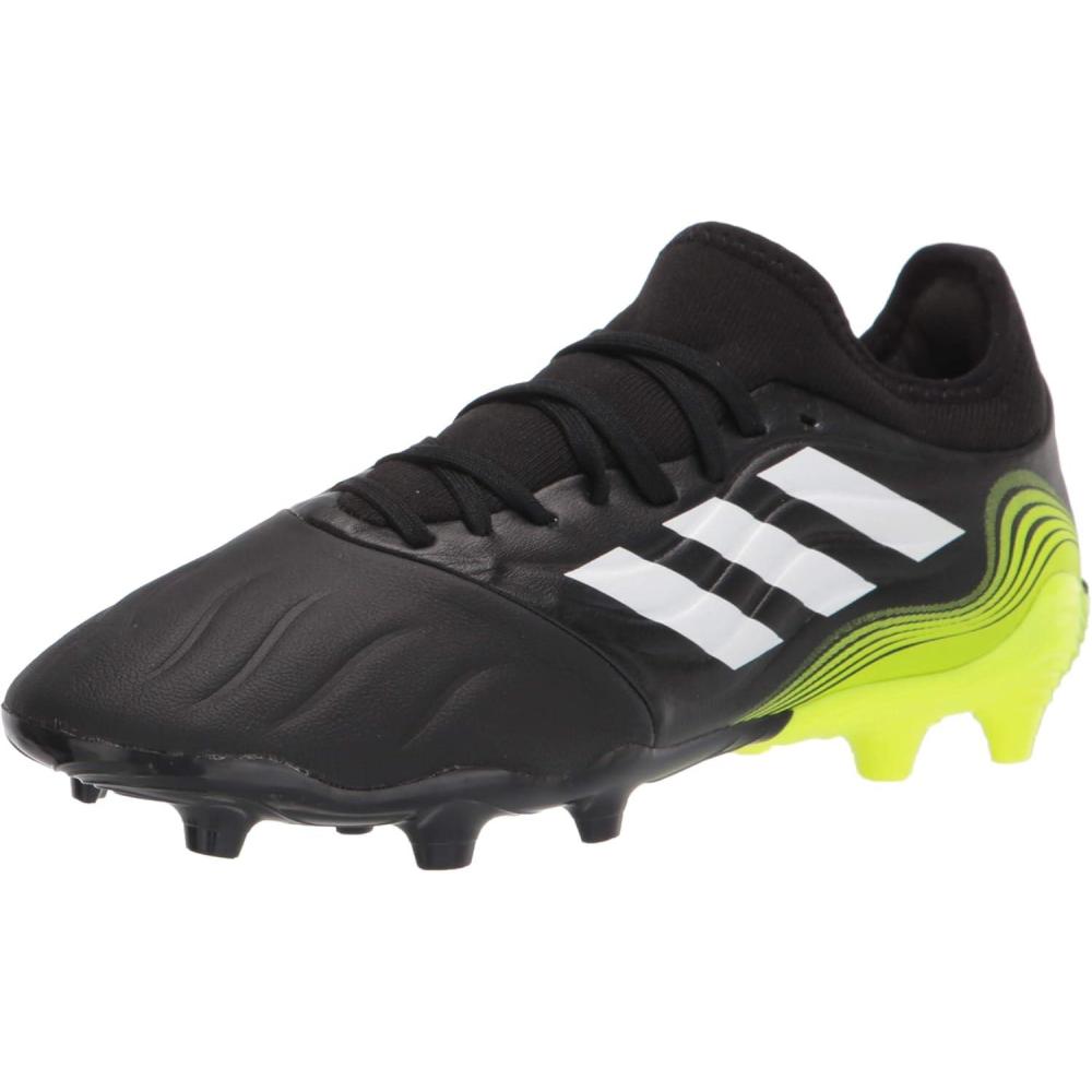 image:imageAdidas UnisexAdult Copa Sense4 IndoorSoccer ShoeBlackWhiteSolar Yellow