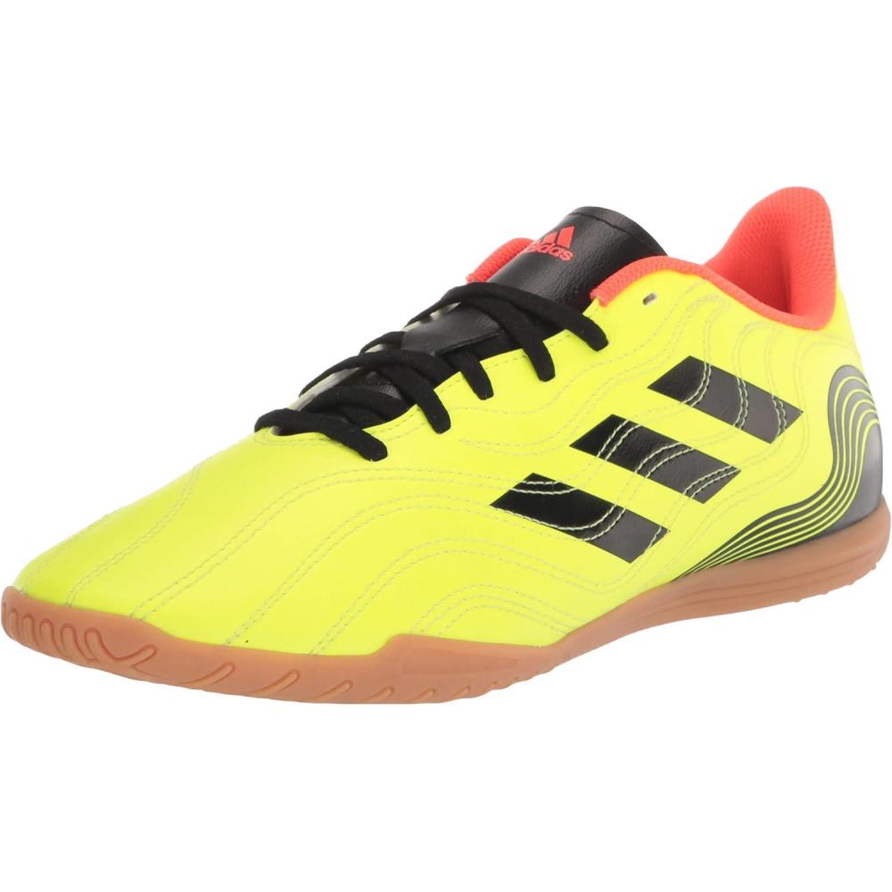 image:imageAdidas UnisexAdult Copa Sense4 IndoorSoccer ShoeTeam Solar YellowBlackSolar Red