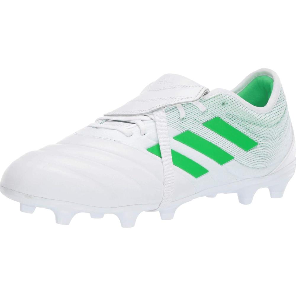 image:imageAdidas UnisexAdult Copa Sense4 IndoorSoccer ShoeWhiteSolar LimeWhite
