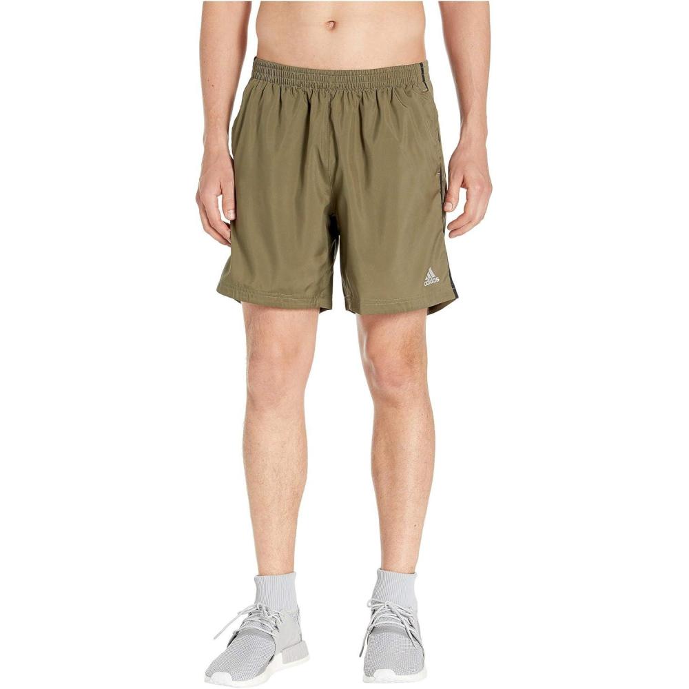 image:imageadidas Mens Own The Run ShortsRaw KhakiBlack