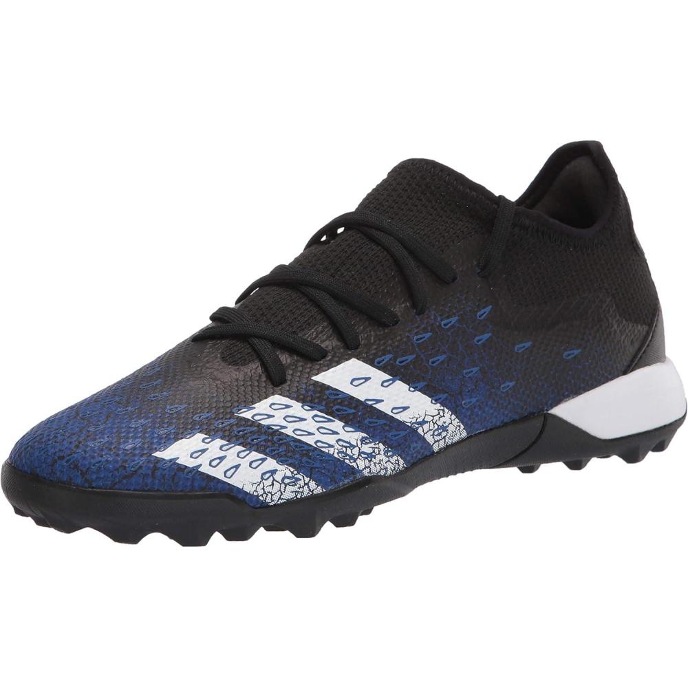 image:imageadidas Predator Freak 3 Low Tf Soccer Shoe MensBlackWhiteTeam Royal Blue