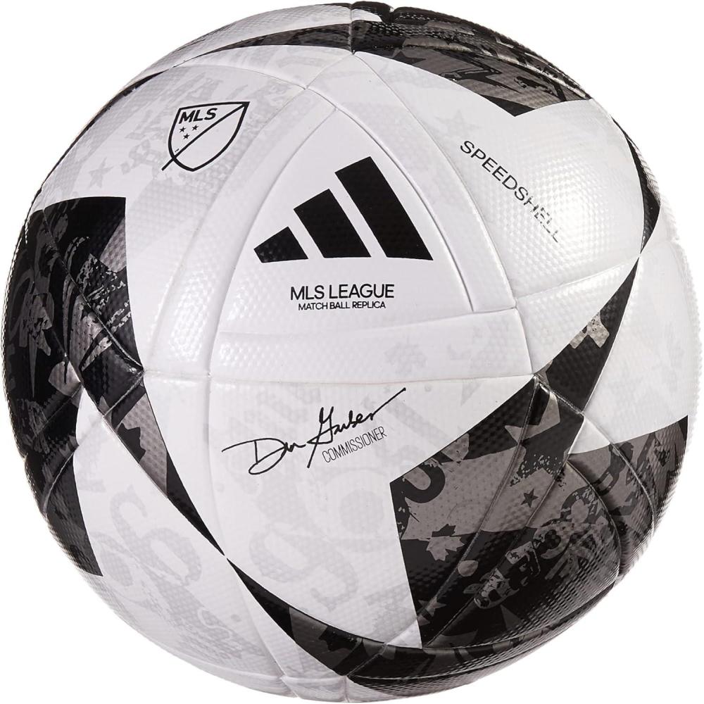 image:imageadidas UnisexAdult MLS League Nativo Ball WhiteBlackIron Metallic 4