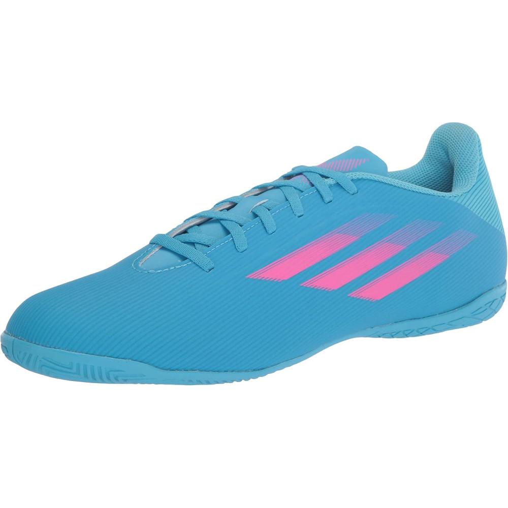 image:imageadidas UnisexAdult X Speedflow4 Indoor Soccer ShoeSky RushTeam Shock PinkLegacy Indigo