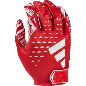 Adidas Adizero 13 Football Receiver Gloves(Red/White)