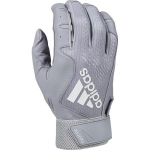 Adidas Adizero 4.0 Adult Leather Batting Glove(Gray)
