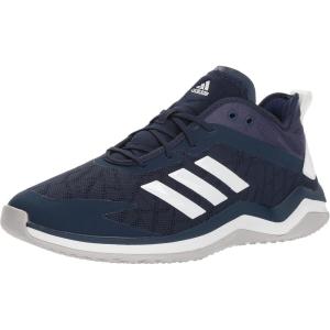 adidas Men’s Speed Trainer 4 Baseball Shoe(Collegiate Navy/Crystal White/Dark Blue-sld)