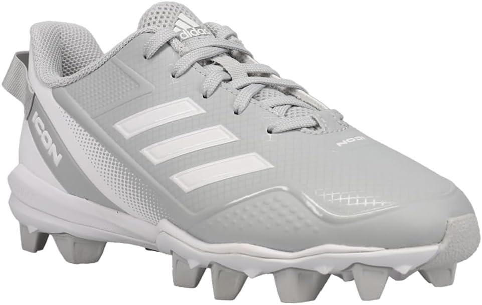 image:imageAdidas Boys Icon 7 MdTeam Light GreyWhiteSilver Metallic