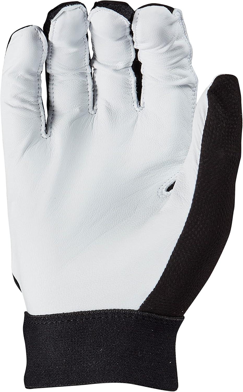 image:imageAdidas Diamond King 30 Leather Batting GloveBlackWhite