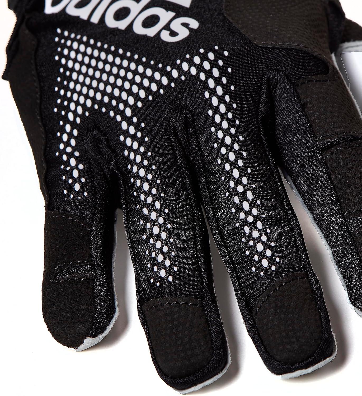 image:imageAdidas Diamond King 30 Leather Batting GloveBlackWhite
