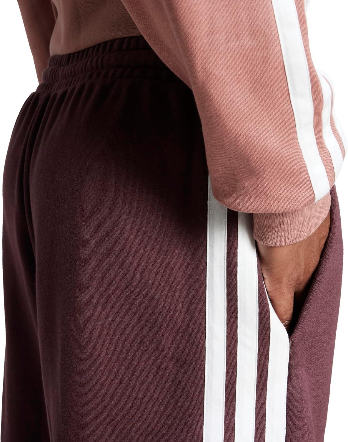 image:imageAdidas Mens Essentials 3Stripes French Terry 7inch ShortsAurora RubyWhite