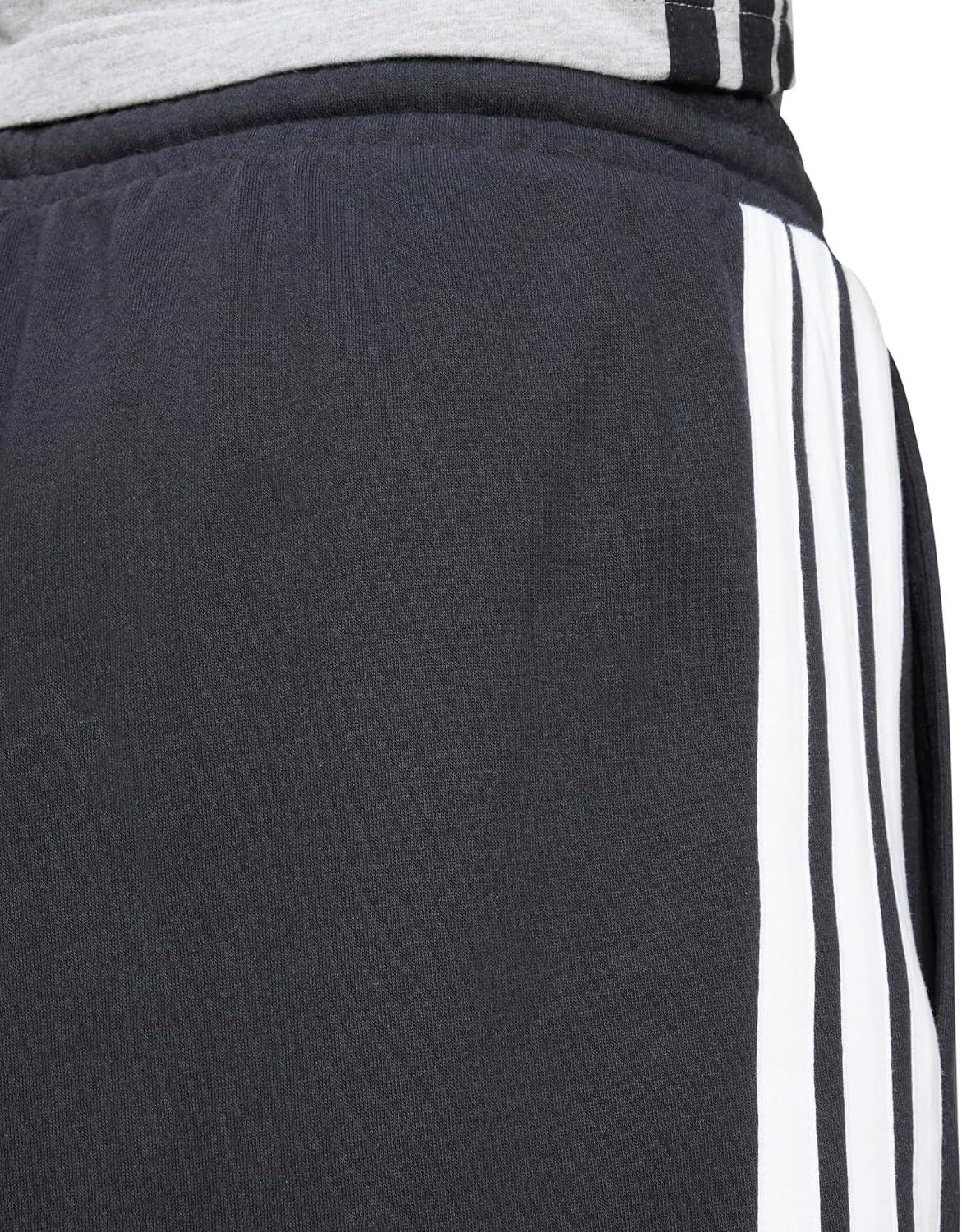 image:imageAdidas Mens Essentials 3Stripes French Terry 7inch ShortsBlackWhite