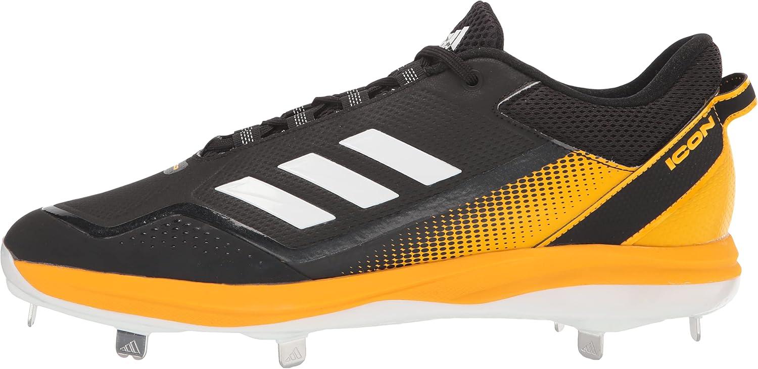 image:imageAdidas Mens Icon 7Baseball ShoeBlackWhiteTeam Colleg Gold