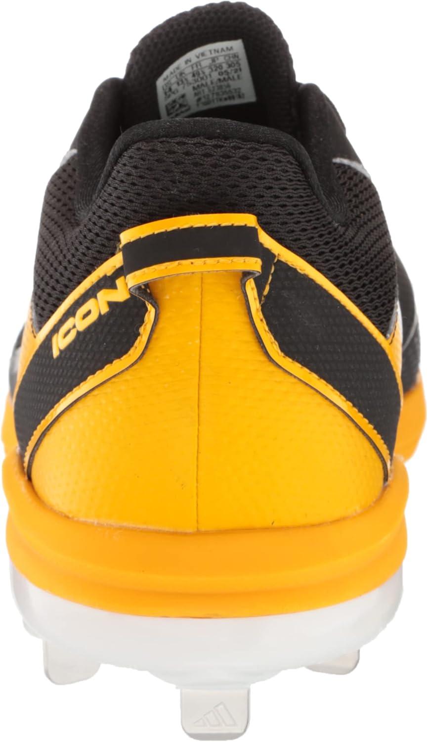 image:imageAdidas Mens Icon 7Baseball ShoeBlackWhiteTeam Colleg Gold