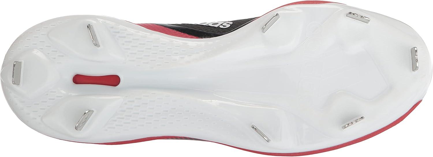 image:imageAdidas Mens Icon 7Baseball ShoeBlackWhiteTeam Power Red
