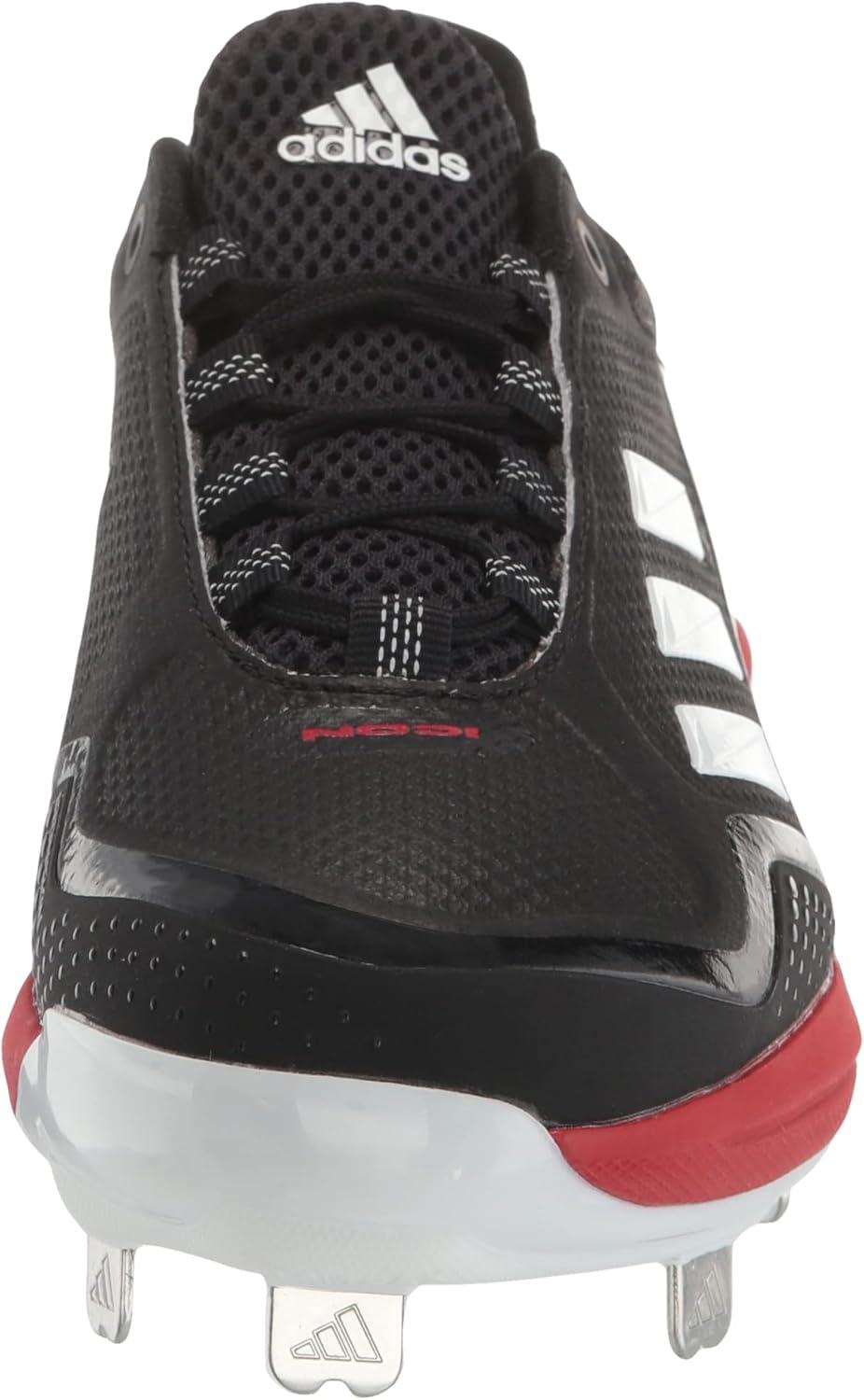image:imageAdidas Mens Icon 7Baseball ShoeBlackWhiteTeam Power Red