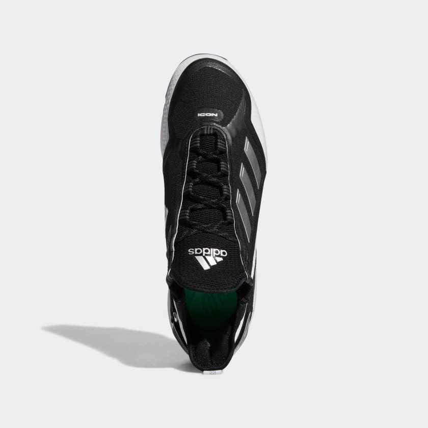 image:imageAdidas Mens Icon 7Baseball ShoeCblackSilvmtFtwwht