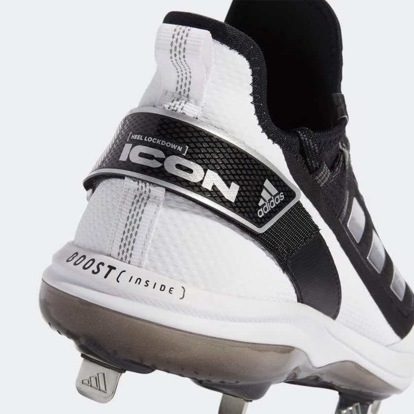 image:imageAdidas Mens Icon 7Baseball ShoeCblackSilvmtFtwwht
