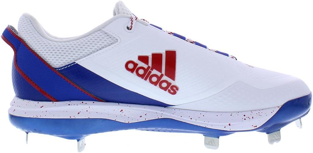 image:imageAdidas Mens Icon 7Baseball ShoeFootwear WhiteRoyal Bluewhite