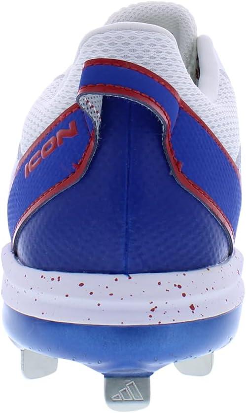 image:imageAdidas Mens Icon 7Baseball ShoeFootwear WhiteRoyal Bluewhite