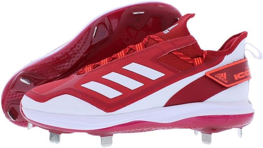 image:imageAdidas Mens Icon 7Baseball ShoeRedWhiteredBombshell Red