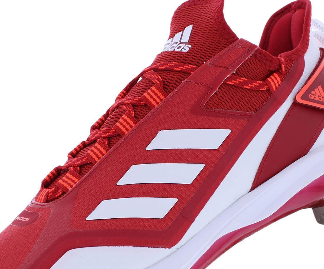 image:imageAdidas Mens Icon 7Baseball ShoeRedWhiteredBombshell Red