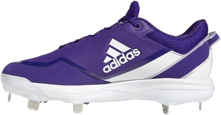 image:imageAdidas Mens Icon 7Baseball ShoeTeam Colleg PurpleWhiteSilver Metallic