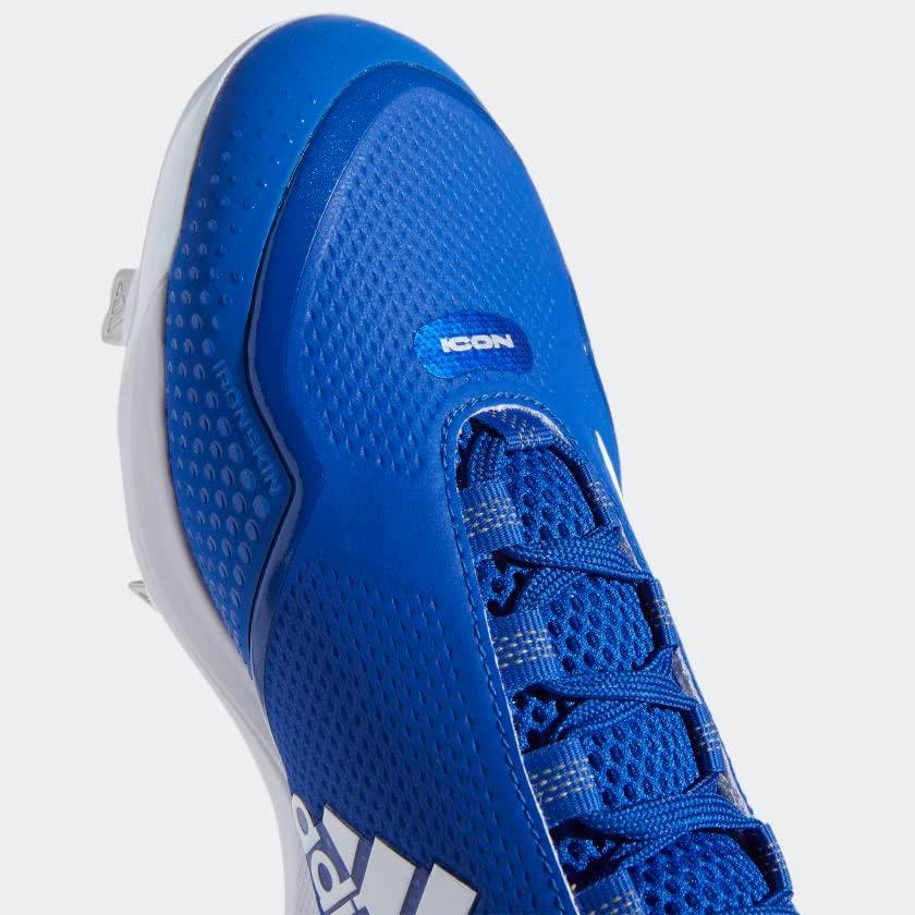 image:imageAdidas Mens Icon 7Baseball ShoeTeam Royal BlueWhiteSilver Metallic