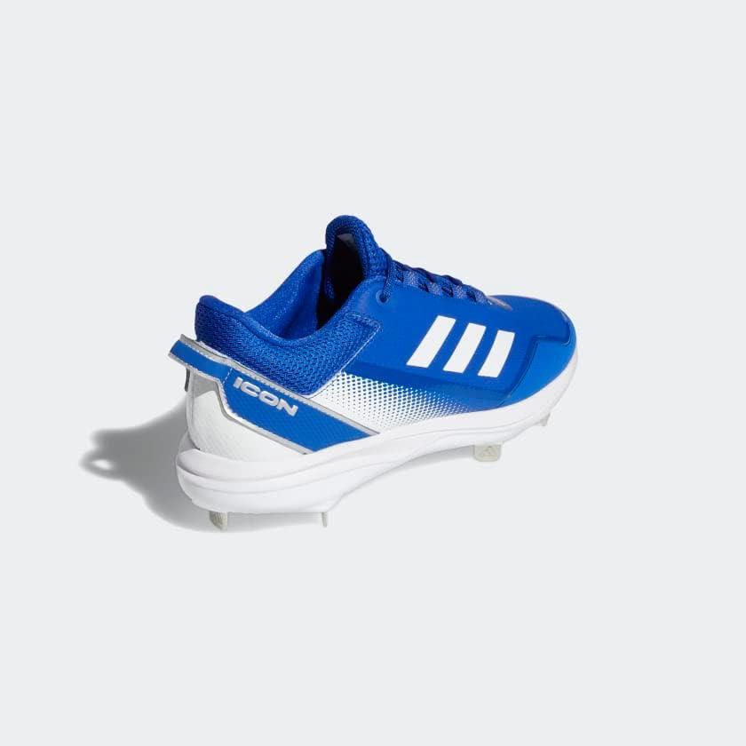 image:imageAdidas Mens Icon 7Baseball ShoeTeam Royal BlueWhiteSilver Metallic