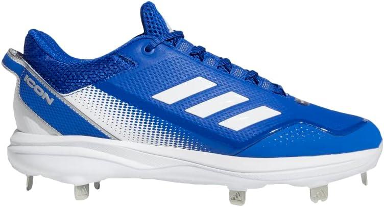 image:imageAdidas Mens Icon 7Baseball ShoeTeam Royal BlueWhiteSilver Metallic