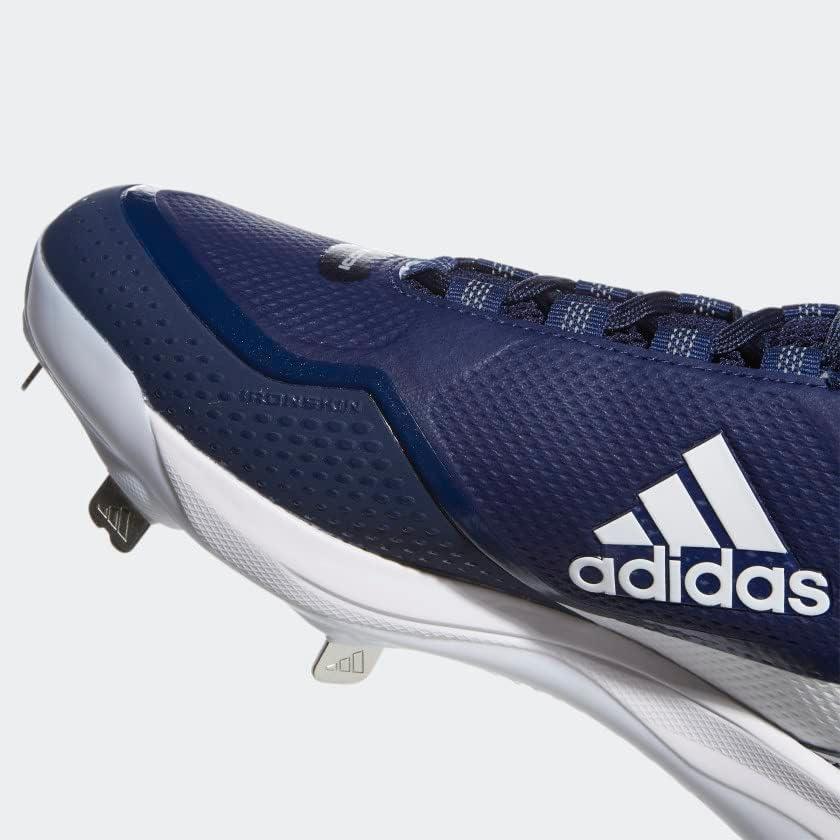 image:imageAdidas Mens Icon 7Baseball ShoeWhiteTeam Navy BlueTeam Navy Blue