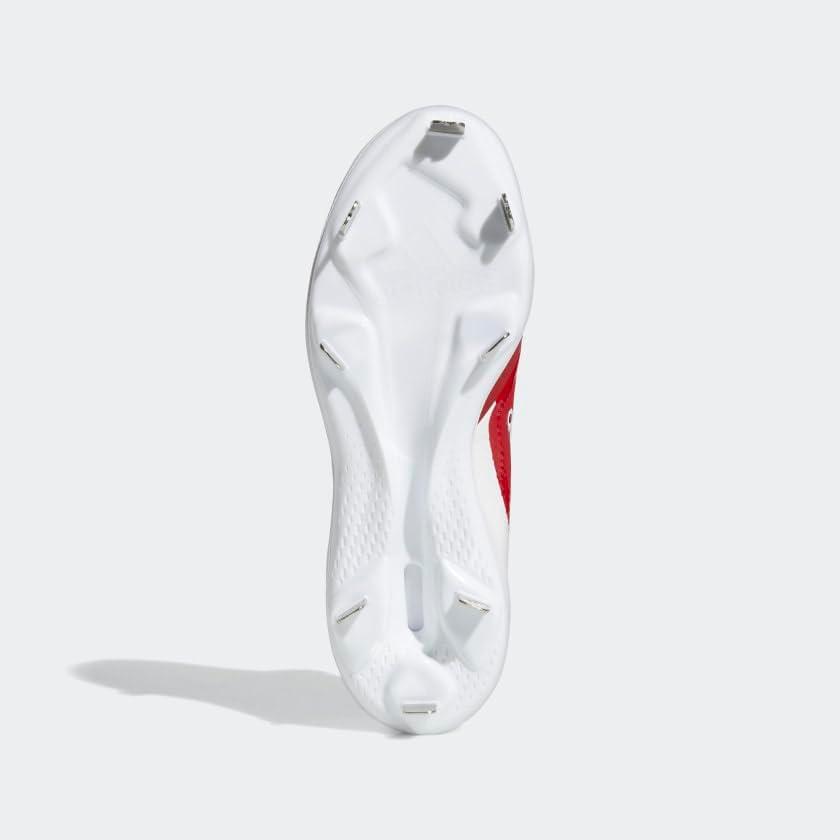 image:imageAdidas Mens Icon 7Baseball ShoeWhiteTeam Power RedSolar Red