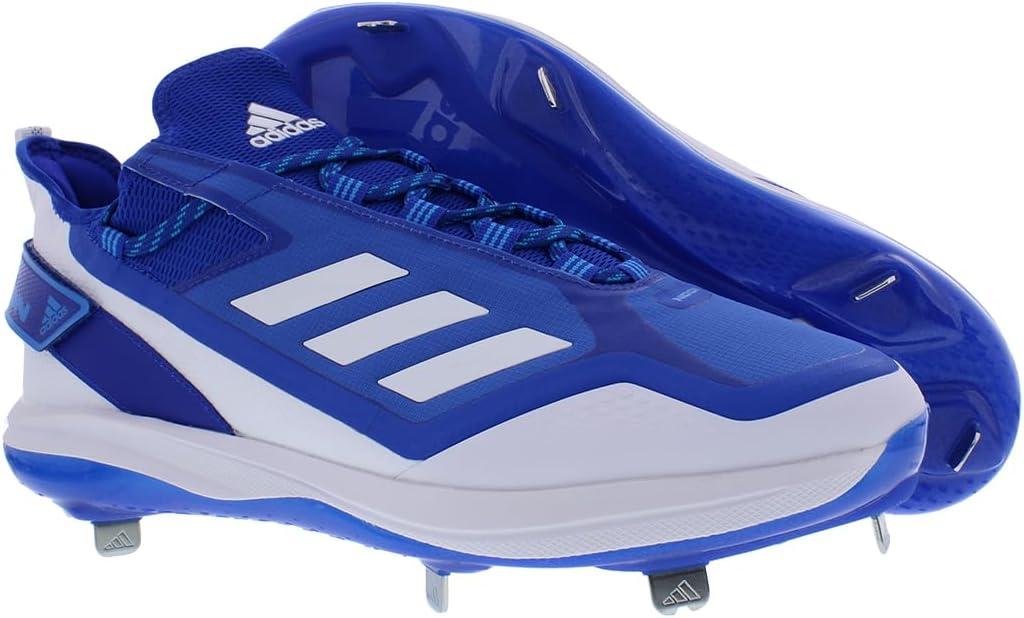 image:imageAdidas Mens Icon 7Baseball ShoeWhiteTeam Royal BlueSolar Blue