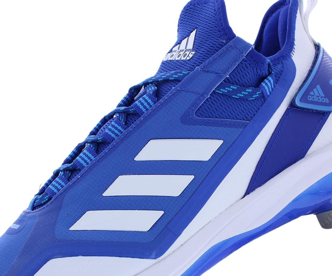 image:imageAdidas Mens Icon 7Baseball ShoeWhiteTeam Royal BlueSolar Blue
