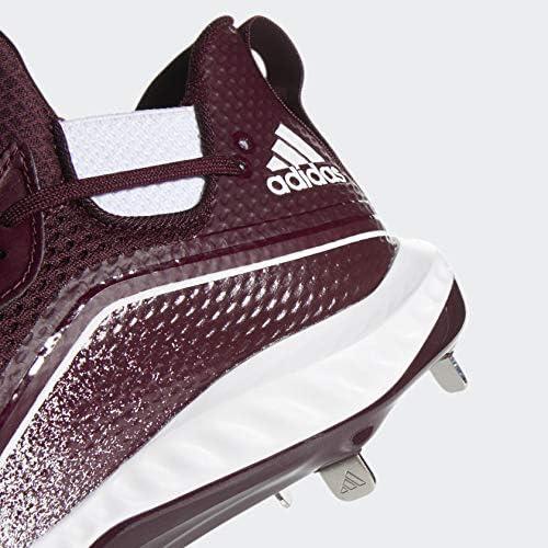 image:imageAdidas Mens Icon V Bounce CleatsFtwr WhiteMaroonMaroon